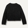 Amazon Essentials Girls and Toddlers’ Cotton Knit Cardigan Jacket(Black)