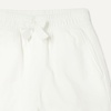 Amazon Essentials Girls and Toddlers’ Cotton Pull-On Shorts, Breathable, Stretchy with Drawstring(Oatmeal Heather/Pastel Yellow/White)