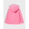 Amazon Essentials Girls and Toddlers’ Fleece Zip-Up Hooded Sweatshirt with Lined Hood and Rib Knit Detail(Bright Pink)