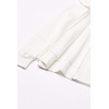 Amazon Essentials Girls and Toddlers’ Fleece Zip-Up Hooded Sweatshirt with Lined Hood and Rib Knit Detail(White)