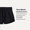 Amazon Essentials Girls and Toddlers’ French Terry Sweatshorts, Pack of 2(Black)