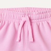 Amazon Essentials Girls and Toddlers’ French Terry Sweatshorts, Pack of 2(Black/Pink)