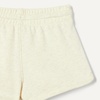 Amazon Essentials Girls and Toddlers’ French Terry Sweatshorts, Pack of 2(Oatmeal Heather/Navy)