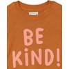 Amazon Essentials Girls and Toddlers’ Knitted Pullover Crewneck Sweater(Caramel/Pink)
