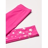 Amazon Essentials Girls and Toddlers’ Leggings – Discontinued Colors(Coral Pink Stars/Navy Meow Print/Off-white Cat)