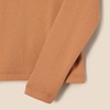 Amazon Essentials Girls and Toddlers’ Long Sleeve Ruffle T-Shirt(Light Caramel/Graphic Flower)