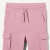 Amazon Essentials Girls and Toddlers’ Long Sleeve T-Shirt and Pull on Pants Set(Mauve/Apples)