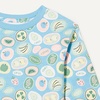 Amazon Essentials Girls and Toddlers’ Long Sleeve T-Shirt and Pull on Pants Set(Navy/Fruit)