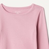 Amazon Essentials Girls and Toddlers’ Long-Sleeve Cropped Rib Top(Mauve)