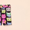 Amazon Essentials Girls and Toddlers’ Midi Bike Shorts, Pack of 5(5-pack Cats and Daisies)