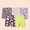 Amazon Essentials Girls and Toddlers’ Midi Bike Shorts, Pack of 5(5-pack Cats and Daisies)