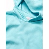Amazon Essentials Girls and Toddlers’ Pullover Hoodie Sweatshirt with Kangaroo Pocket(Aqua Blue)