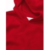 Amazon Essentials Girls and Toddlers’ Pullover Hoodie Sweatshirt with Kangaroo Pocket(Red)