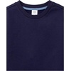 Amazon Essentials Girls and Toddlers’ Relaxed Fit Fleece Crewneck Pullover Sweatshirts, Pack of 2(2-pack Navy)