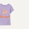 Amazon Essentials Girls and Toddlers’ Short-Sleeve T-Shirts(Lilac Dog)