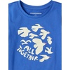 Amazon Essentials Girls and Toddlers’ Short-Sleeve T-Shirts(Multicolor/Birds/Stripe/Take Care)