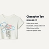Amazon Essentials Girls and Toddlers’ Short-Sleeve T-Shirts(Stitch Vacation)