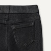 Amazon Essentials Girls and Toddlers’ Skinny Mid Rise Soft Stretch Denim Jegging(Black)