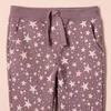 Amazon Essentials Girls and Toddlers’ Sweatpants with Elastic Waist and Drawstring, Multipacks(Light Grey Heather/Mauve Stars)
