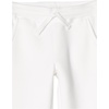 Amazon Essentials Girls and Toddlers’ Sweatpants with Elastic Waist and Drawstring, Multipacks(White)