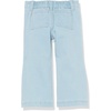 Amazon Essentials Girls and Toddlers’ Wide Leg Jeans with Elastic Waist(Light Blue)