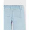Amazon Essentials Girls and Toddlers’ Wide Leg Jeans with Elastic Waist(Light Blue)