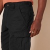 Amazon Essentials Men’s 10″ Classic-Fit Cotton Twill Cargo Shorts, Multiple Pockets (Available in Big & Tall)(Black)