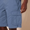 Amazon Essentials Men’s 10″ Classic-Fit Cotton Twill Cargo Shorts, Multiple Pockets (Available in Big & Tall)(Blue)