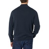 Amazon Essentials Men’s 100% Cotton Quarter-Zip Mock Neck Sweater(Navy)