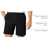 Amazon Essentials Men’s 7″ Stretch Chino Shorts(Black)