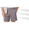 Amazon Essentials Men’s 7″ Stretch Chino Shorts(Charcoal)
