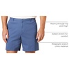 Amazon Essentials Men’s 7″ Stretch Chino Shorts(Dark Blue)