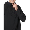 Amazon Essentials Men’s Athletic Lightweight Stretch Woven Colorblock Anorak Jacket(Black – Original)
