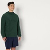 Amazon Essentials Men’s Athletic Lightweight Stretch Woven Colorblock Anorak Jacket(Dark Green)