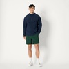 Amazon Essentials Men’s Athletic Lightweight Stretch Woven Colorblock Anorak Jacket(Navy)