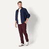 Amazon Essentials Men’s Athletic-Fit Chino Pants(Burgundy)