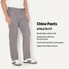 Amazon Essentials Men’s Athletic-Fit Chino Pants(Dark Grey)