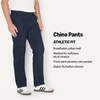 Amazon Essentials Men’s Athletic-Fit Chino Pants(Navy)