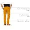 Amazon Essentials Men’s Athletic-Fit Chino Pants(Nutmeg)