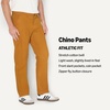 Amazon Essentials Men’s Athletic-Fit Chino Pants(Nutmeg)