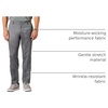 Amazon Essentials Men’s Athletic-Fit Moisture-Wicking Stretch Golf Pants with Active Waistband (Available in Big & Tall)(Charcoal)