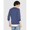 Amazon Essentials Men’s Cable Knit Long-Sleeve Crewneck Sweater, 100% Cotton, Big & Tall Options Available(Blue Heather)