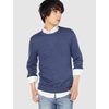Amazon Essentials Men’s Cable Knit Long-Sleeve Crewneck Sweater, 100% Cotton, Big & Tall Options Available(Blue Heather)