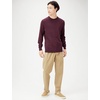 Amazon Essentials Men’s Cable Knit Long-Sleeve Crewneck Sweater, 100% Cotton, Big & Tall Options Available(Burgundy)