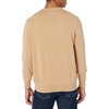 Amazon Essentials Men’s Cable Knit Long-Sleeve Crewneck Sweater, 100% Cotton, Big & Tall Options Available(Camel Heather)