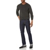 Amazon Essentials Men’s Cable Knit Long-Sleeve Crewneck Sweater, 100% Cotton, Big & Tall Options Available(Charcoal Heather)