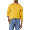 Amazon Essentials Men’s Cable Knit Long-Sleeve Crewneck Sweater, 100% Cotton, Big & Tall Options Available(Gold)