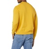 Amazon Essentials Men’s Cable Knit Long-Sleeve Crewneck Sweater, 100% Cotton, Big & Tall Options Available(Gold)