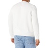 Amazon Essentials Men’s Cable Knit Long-Sleeve Crewneck Sweater, 100% Cotton, Big & Tall Options Available(Ivory)