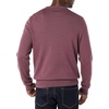 Amazon Essentials Men’s Cable Knit Long-Sleeve Crewneck Sweater, 100% Cotton, Big & Tall Options Available(Plum)